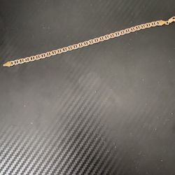 14k white rose gold bracelet 