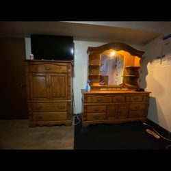 Brown Dresser