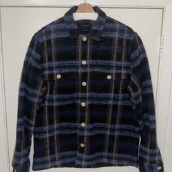 AllSaints Voss Relaxed Fit Plaid Shirt 