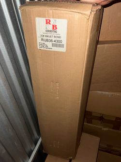 R&B Converting 20# Inkjet Bond Paper Roll (36" x 300', 2" Core) - Box of 4 Rolls I have 2 boxes