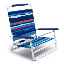 SunnyFeel, set of 2, Blue, Beach Chair, Foldable Camping Chair Beach Chair,Lightweight Low Easy-to-Store & Use Portable Folding Chair NEW 