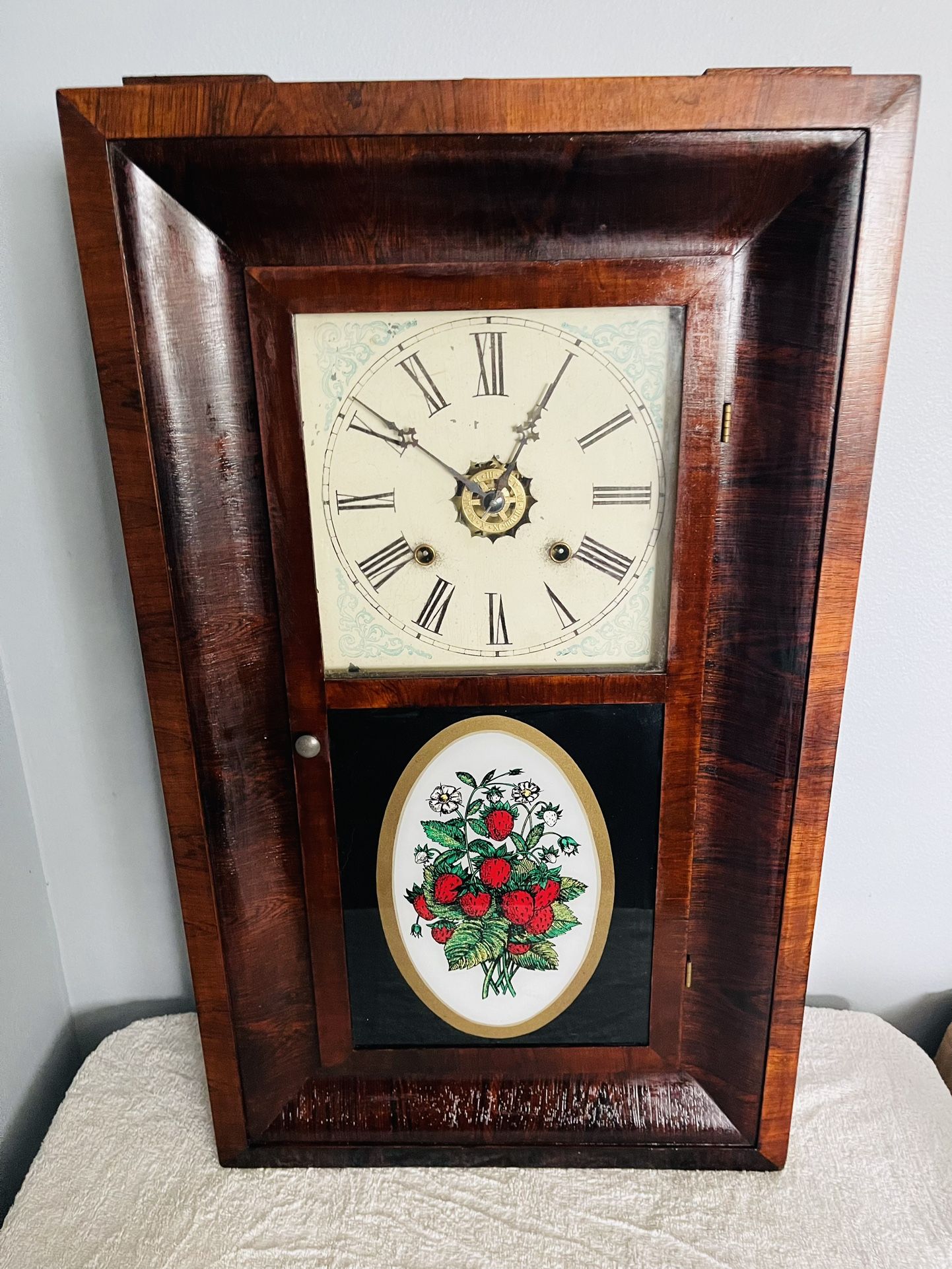 Waterbury Ogee Clock with Baker’s Alarm.