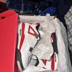 Jordan 4 Red Cement