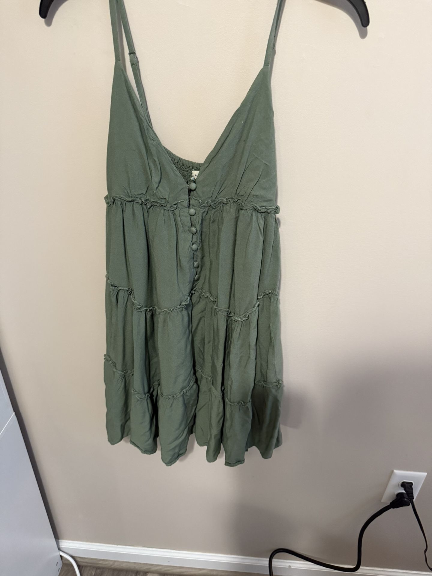Short Green Sundress 