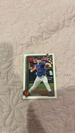Blade Tidwell New York Mets Rookie Baseball Card
