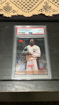 1998 Upper Deck MJx Michael Jordan #124 PSA 8