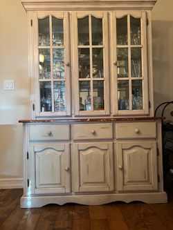 Dining Table and China Cabinet Set