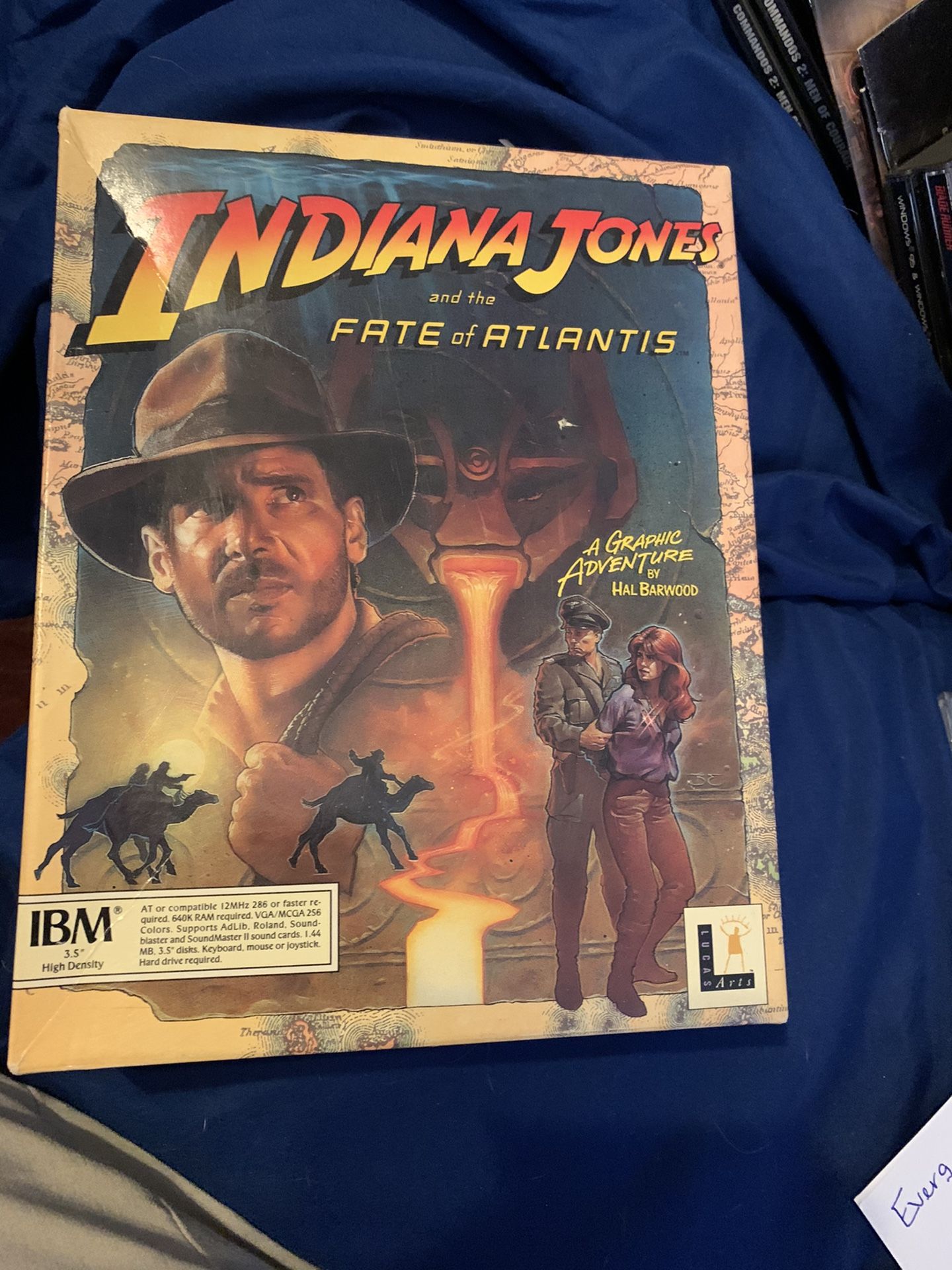 Vintage Indiana Jones PC Games