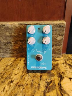 Caline Pure Sky Overdrive Guitar/Bass Pedal