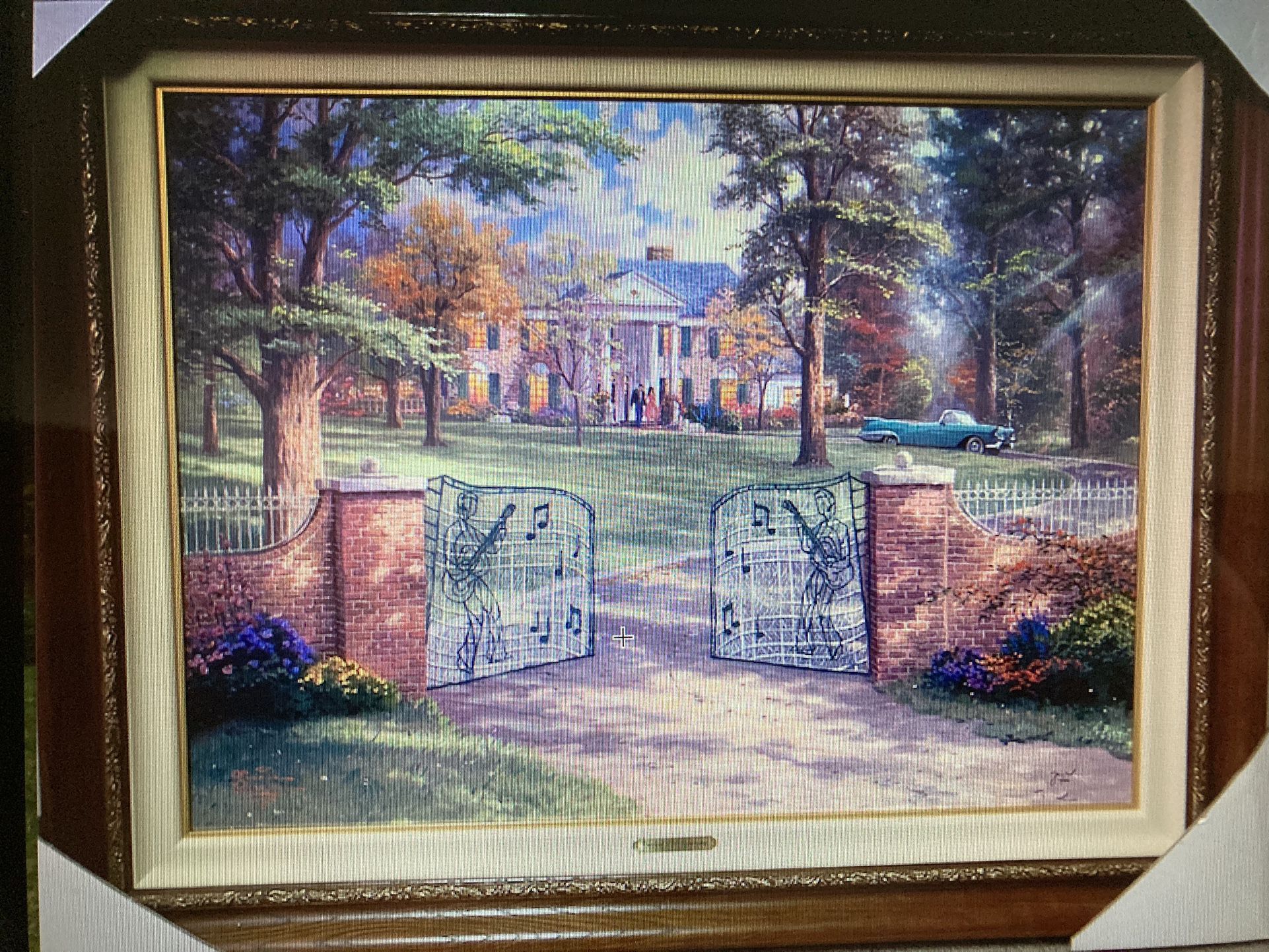 Graceland 50Th Anniversary Limited Edition Thomas Kinkade