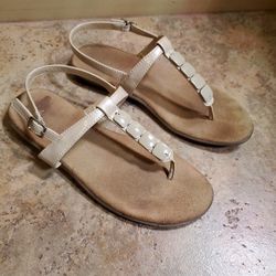 Light Tan Aerosoles Sandals Size 5