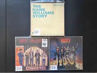 VINYL RECORDS SALE $20 EACH