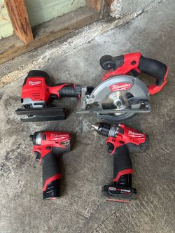 Milwaukee m12 tools