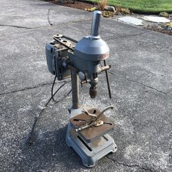 Vintage Dunlap Drill Press