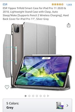 Ipad pro cover (11-in) in grey