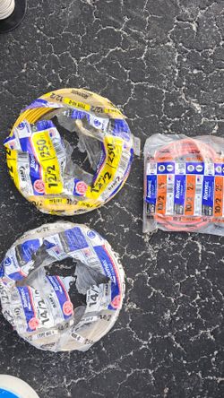 Romex Electrical Wire Lot - Partial Rolls 12/2, 14/2, 10/2