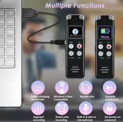 16gb small digital recorder