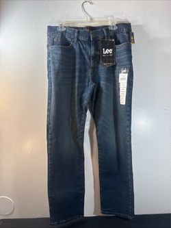 Lee Men's Jeans • Regular  Fit • Straight Fit• 34x30• TRUE BLUE W Tags