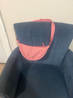 Pink Fabric Crossbody Shoulder Bag