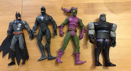 Mixed Action Figure Lot Marvel Venom Green Goblin DC Comics Batman Darkseid Figures