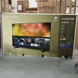75 Samsung Crystal AU8000 4K Smart Tv