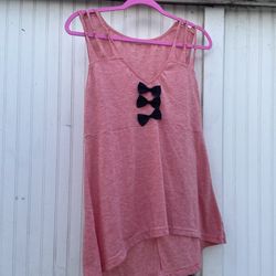 Pink Top Womens Size XL
