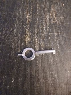 Antique Handcuff Key 