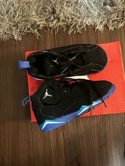 Jordan Toddler Sneakers Black Blue 9c