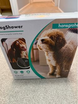Hansgrohe DogShower Bundle – Matte Black w/ 8’ Hose & Accessories