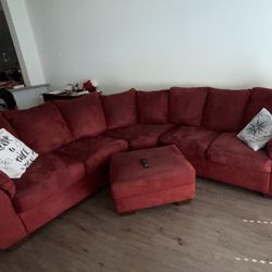 Sectional in Need of TLC 