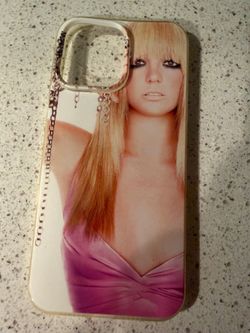 Silicone iPhone 16 Pro Max Britney Spears case