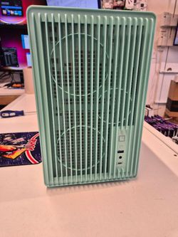 M06 Mint Green Gaming PC: 3.4 i7-3770, Envinda B75, EVGA GTX 1050Ti, 8GB RAM, 128GB SSD, Wi-Fi + BT $340