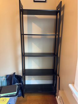 Ikea  LAIVA bookcase, black/brown