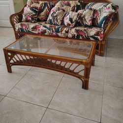 5 Piece Rattan Set