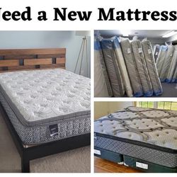 Queen/King MATTRESSES (New In Plastic) Pay Plans & Delivery Available!
