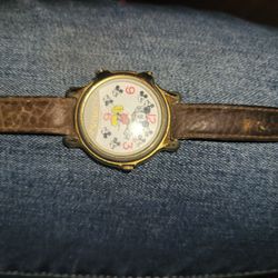 Vintage Mickey Mouse Time Piece.