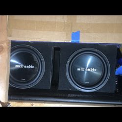 Subwoofer With Amplifiers 