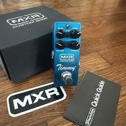 MXR CSP027 Timmy Paul Cochrane Overdrive Guitar Effects Pedal