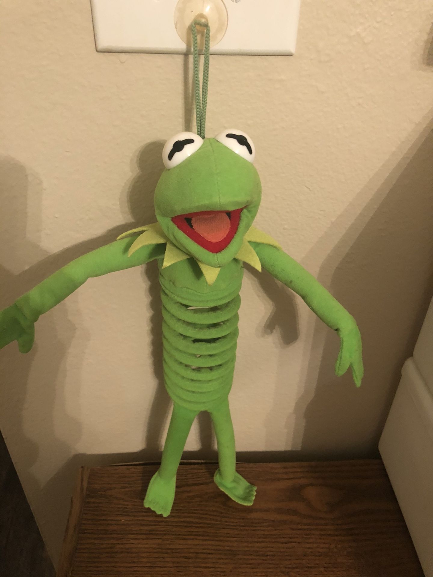 Kermit the Frog hanging spring toy