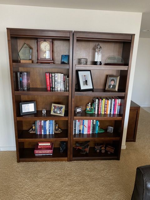Bookshelves - solid wood