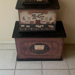 Decorative, Stackable, Boxes