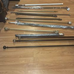 Decorative Curtain Rods 10$