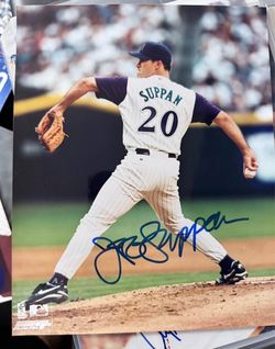 Jeff Suppan Autographed 8x10 Arizona Diamondbacks Photo