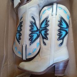 Vintage Butterfly Boots Never Worn New In Box 