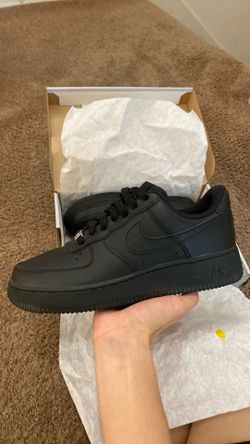 Black Air Force 1s