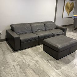West Elm Enzo Electric  Reclining Sofa
