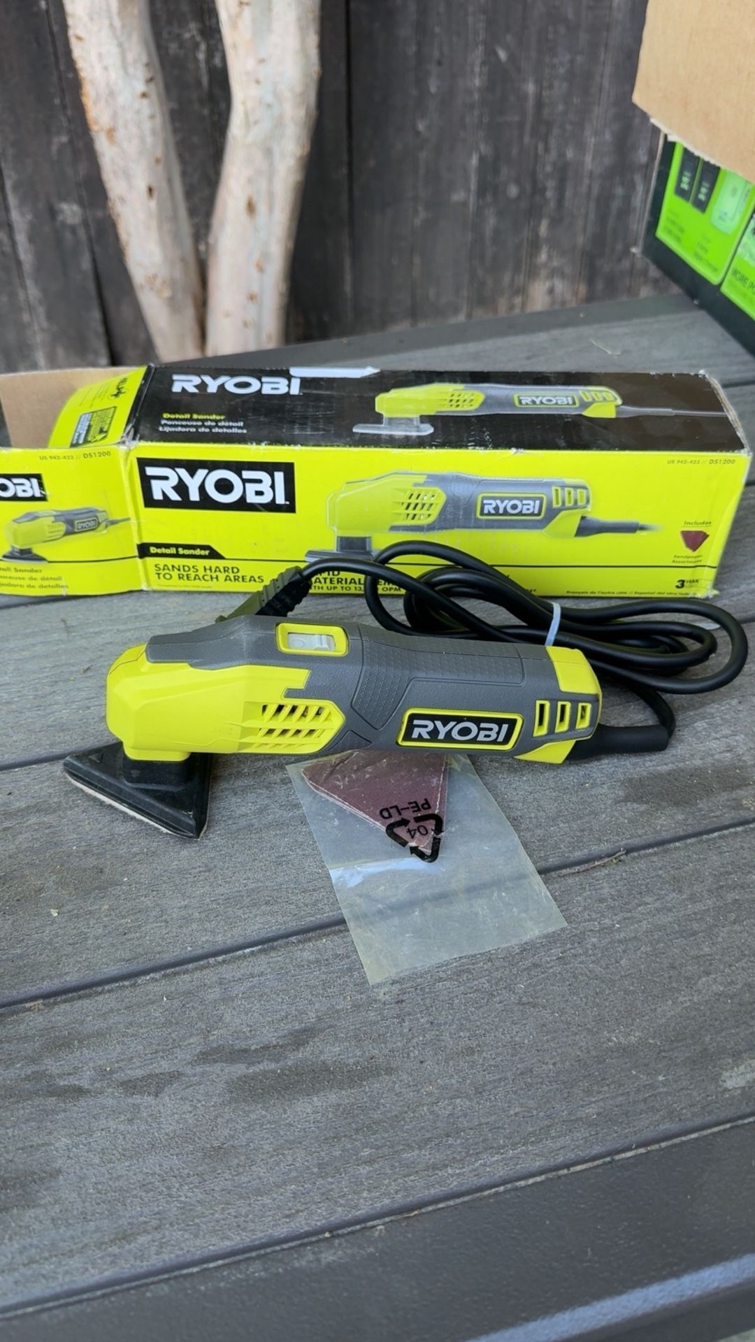RYOBI DS1200 Corded Detail Sander