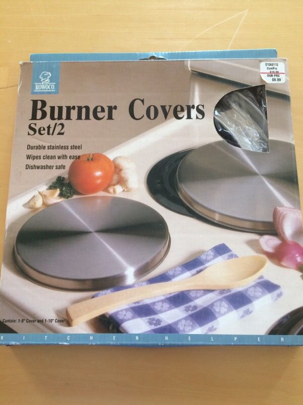 New burner covers