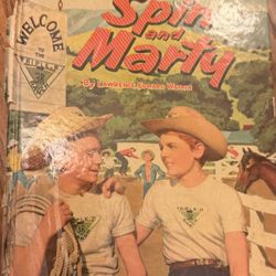 Vintage Walt Disney Spin and Marty Book (1950s)