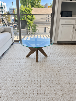 Round Glass Coffee Table